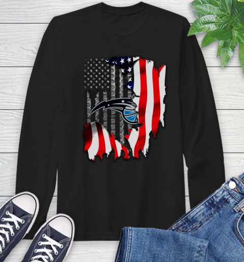 Orlando Magic NBA Basketball American Flag Long Sleeve T-Shirt
