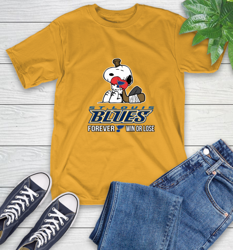 NHL The Peanuts Movie Snoopy Forever Win Or Lose Hockey St.Louis Blues 3