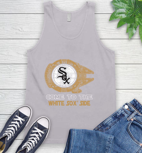 MLB Come To The Chicago White Sox Side Star Wars Baseball Sports Tank Top 3