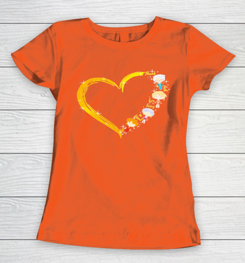 Heart The Golden Girls Thank you for being a friend Women's T-Shirt 3