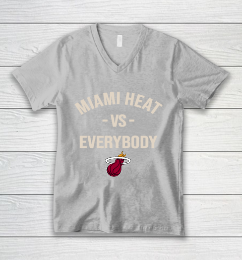 Miami Heat Vs Everybody V-Neck T-Shirt 3