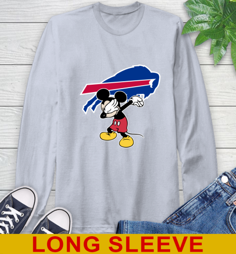 Buffalo Bills NFL Football Dabbing Mickey Disney Sports Long Sleeve T-Shirt 6
