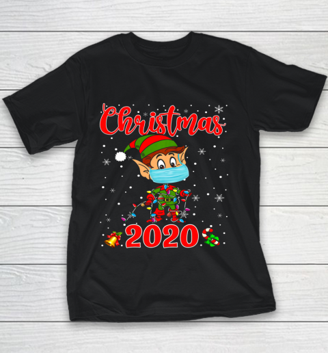 Christmas 2020 Funny Christmas Lights Elf Lover Gifts Youth T-Shirt