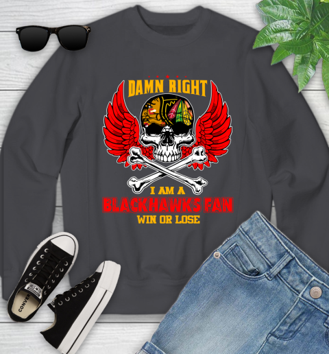 Blackhawks skull hoodie deals