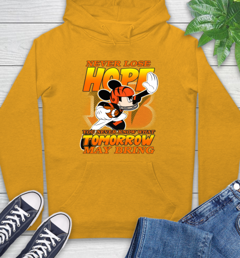 Cincinnati Bengals NFL Football Mickey Disney Never Lose Hope Hoodie 2
