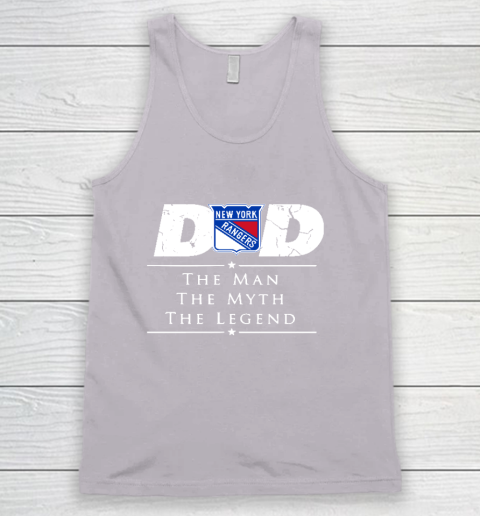 New York Rangers NHL Ice Hockey Dad The Man The Myth The Legend Tank Top 3