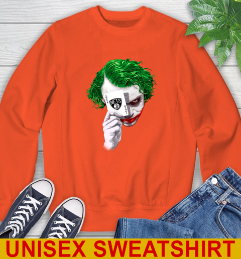 Brooklyn Nets NBA Basketball Joker Card Shirt Sweatshirt 3