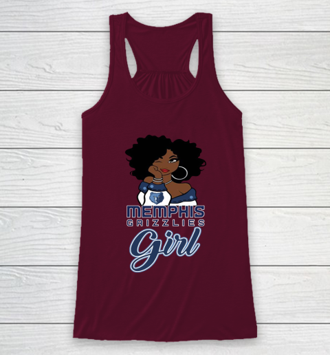 Memphis Grizzlies Girl NBA Racerback Tank 3