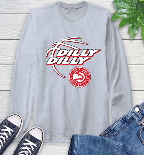 NBA Atlanta Hawks Dilly Dilly Basketball Sports Long Sleeve T-Shirt 6