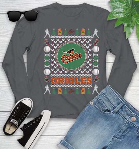 Baltimore Orioles Merry Christmas MLB Baseball Loyal Fan Ugly Shirt 132