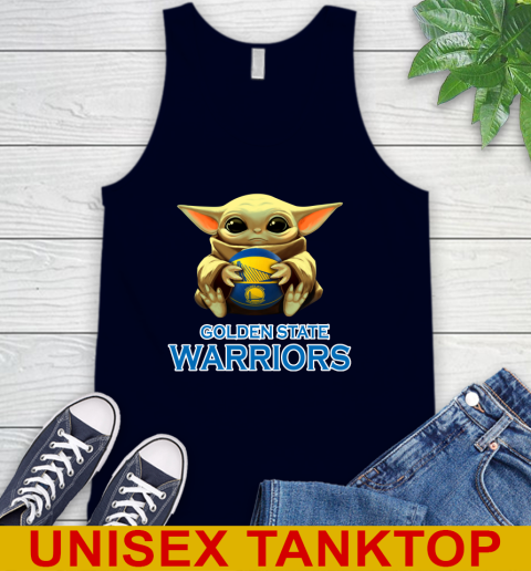 NBA Basketball Golden State Warriors Star Wars Baby Yoda Shirt 72