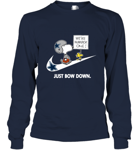 Nike Navy Dallas Cowboys Team Slogan Long Sleeve T-Shirt