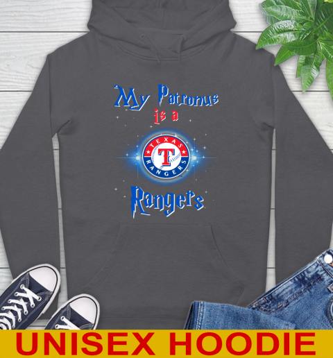 MLB Baseball Harry Potter My Patronus Is A Texas Rangers Hoodie 7
