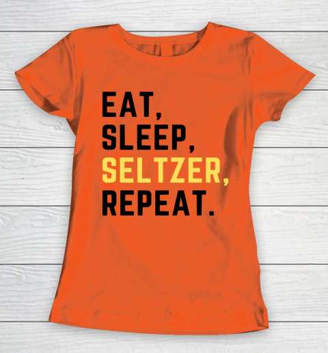 Bud Light Seltzer  Eat Sleep Seltzer Repeat Women's T-Shirt 2