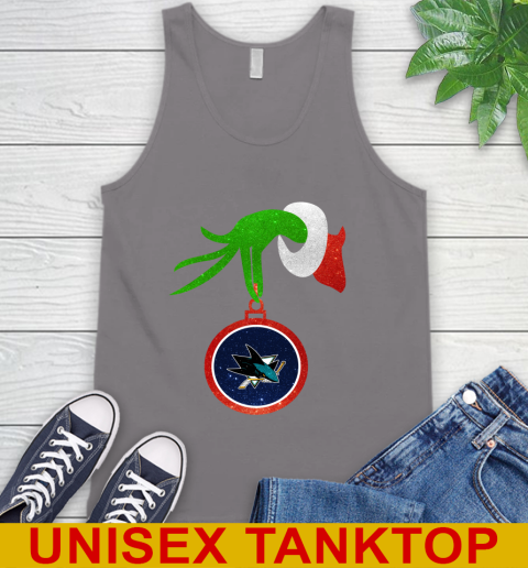San Jose Sharks Grinch Merry Christmas NHL Hockey Tank Top 7