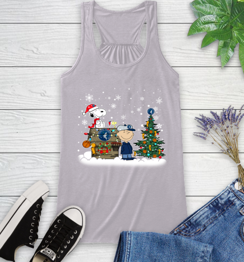 Minnesota Timberwolves NBA Basketball Christmas The Peanuts Movie Snoopy Championship Racerback Tank 4