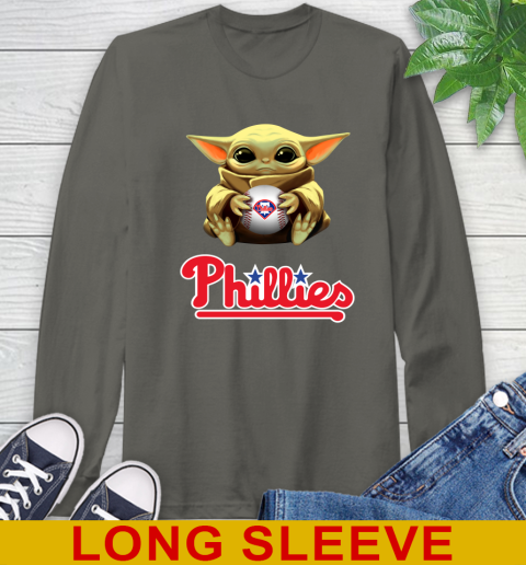 MLB Baseball Philadelphia Phillies Star Wars Baby Yoda Shirt 65