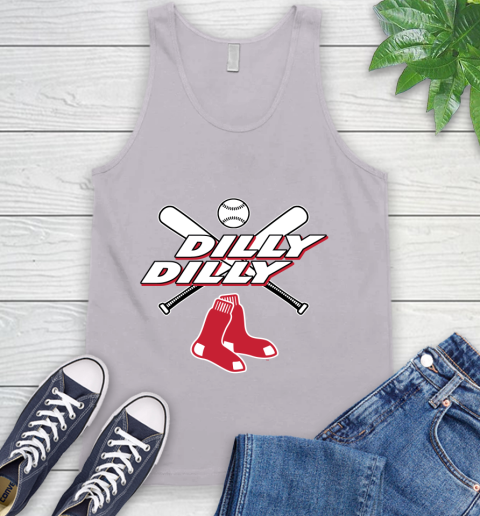 MLB Boston Red Sox Dilly Dilly Baseball Sports Tank Top 4