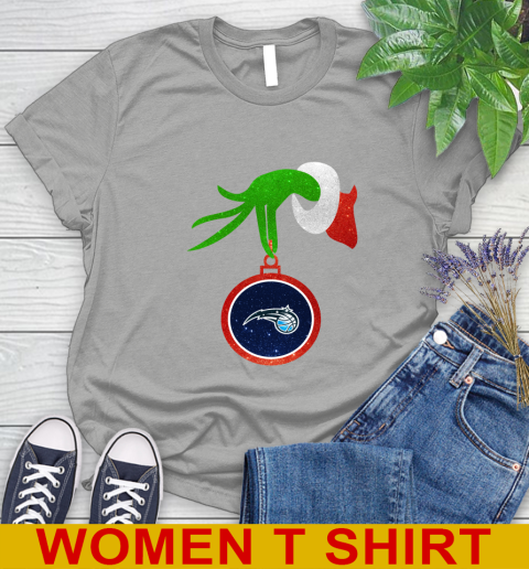 Orlando Magic Grinch Merry Christmas NBA Basketball Women's T-Shirt 11