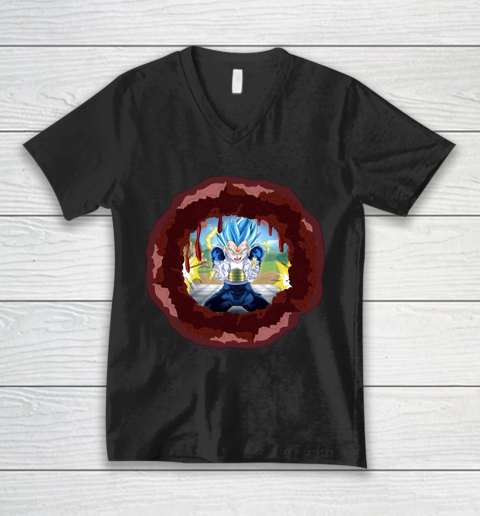 VEGETA Dragon Ball V-Neck T-Shirt