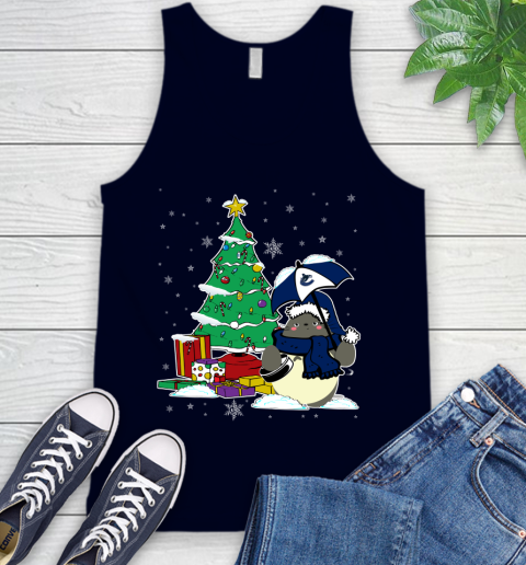 Vancouver Canucks NHL Hockey Cute Tonari No Totoro Christmas Sports Tank Top 2
