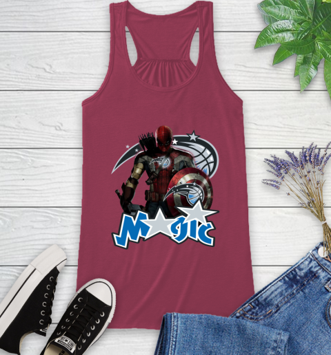 Philadelphia 76ers NBA Basketball Captain America Thor Spider Man Hawkeye Avengers Racerback Tank 8