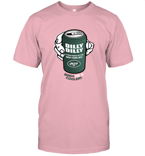 Bud Light Dilly Dilly! New York Jets Birds Of A Cooler Unisex Jersey Tee