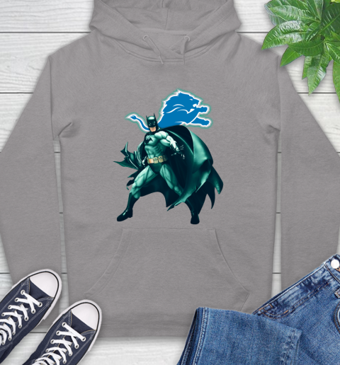 NFL Batman Football Sports Detroit Lions Hoodie 6