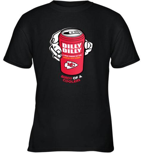 Bud Light Dilly Dilly! Kansas City Chiefs Birds Of A Cooler Youth T-Shirt