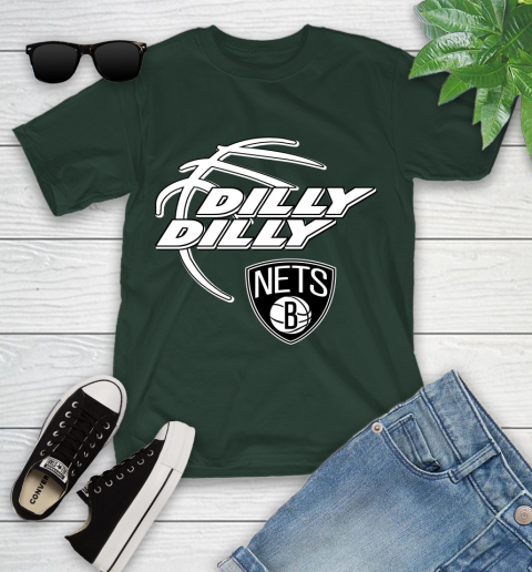 NBA Brooklyn Nets Dilly Dilly Basketball Sports Youth T-Shirt 5