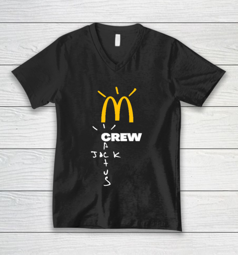 Travis Scott x McDonald V-Neck T-Shirt