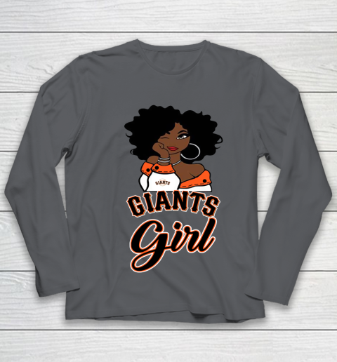 San Francisco Giantss Girl MLB Youth Long Sleeve 8