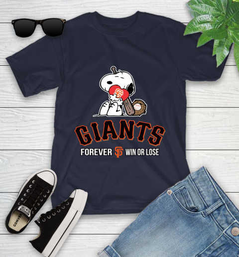MLB The Peanuts Movie Snoopy Forever Win Or Lose Baseball San Francisco Giants 105