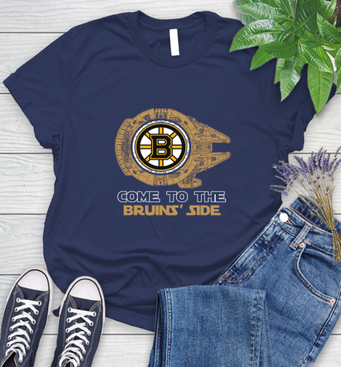 NHL Come To The Boston Bruins Wars Hockey Sports Women's T-Shirt 14