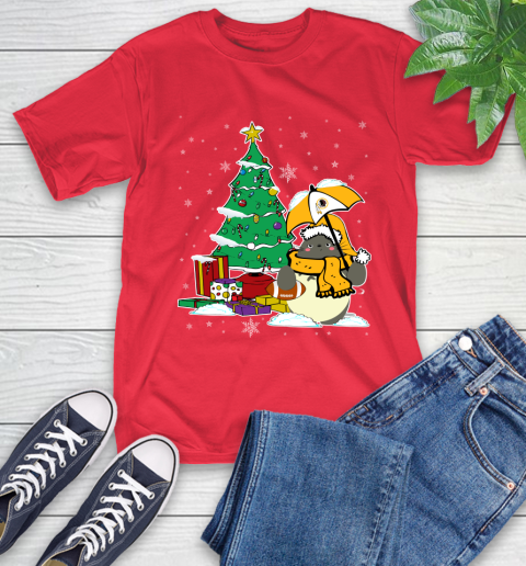 Washington Redskins NFL Football Cute Tonari No Totoro Christmas Sports T-Shirt 11