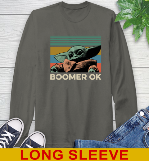Baby Yoda Boomer OK Star Wars Vintage Shirts 64