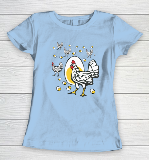 Roseanne Chicken Shirt  Funny Roseanne Rooster and Egg Women's T-Shirt 4