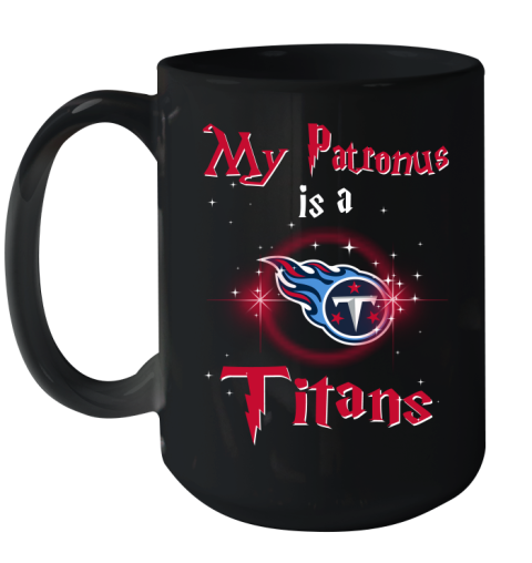 NFL Football Harry Potter My Patronus Is A Tennessee Titans Ceramic Mug 15oz