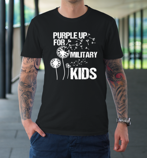Purple Up for Military Kids  Month of the Military Child T-Shirt