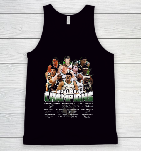 Milwaukee Bucks Championship shirt Milwaukee Basketball Bucks Finals 2021 Tank Top