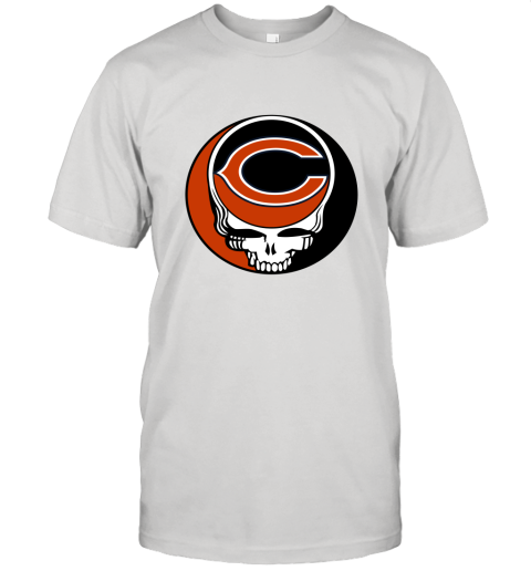 NFL Team Chicago Bears x Grateful Dead Unisex Jersey Tee
