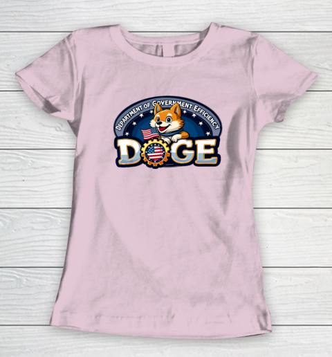 Funny DOGE Crypto Meme Department of Government Efficiency Women's T-Shirt 5