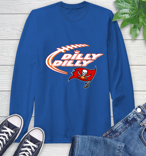 NFL Tampa Bay Buccaneers Dilly Dilly Football Sports Long Sleeve T-Shirt 9