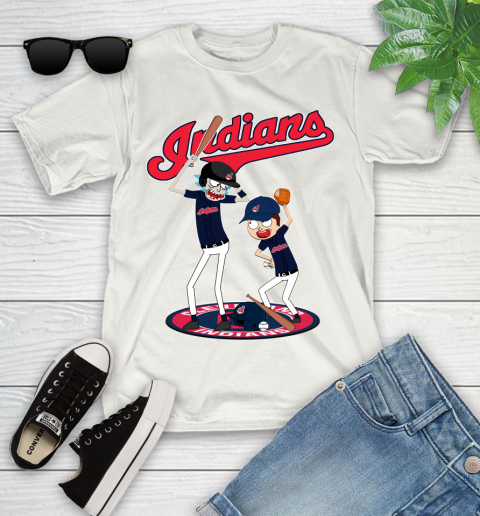 MLB Cleveland Indians Rick And Morty Baseball 103