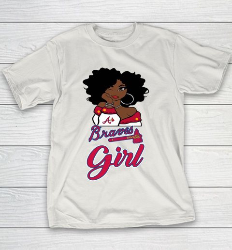 Atlanta Braves Girl MLB Youth T-Shirt 11
