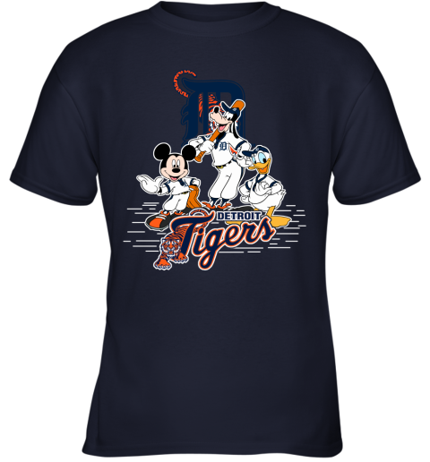 MLB Chicago Cubs Mickey Mouse Donald Duck Goofy Baseball T Shirt T