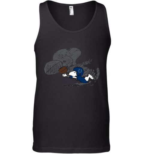 Indianapolis Colts Snoopy Plays The Football Game Tank Top