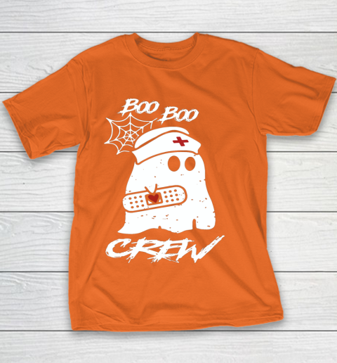 Boo Boo Crew Nurse Ghost Funny Halloween Costume Gift Long Sleeve T Shirt.D2SMT7UJCV Youth T-Shirt 4
