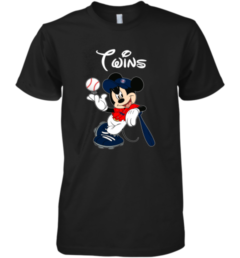 Baseball Mickey Team Minnesota Twins Premium Men's T-Shirt