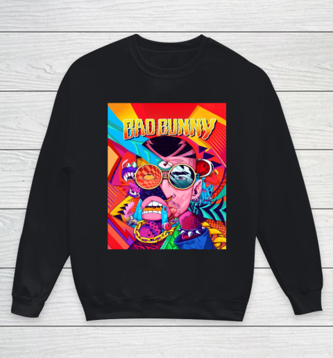 Bad Bunny 2020 Art Youth Sweatshirt